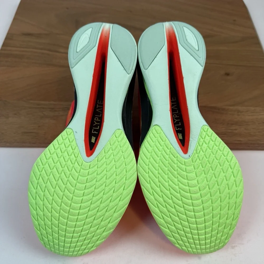 New Womens Nike ZoomX Vaporfly Next% 4 Bright Crimson Shoes Sneakers 7.5‎ M